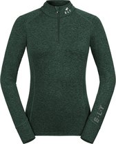 ELT Milano Functional Zip Shirt - maat M - emerald green melange