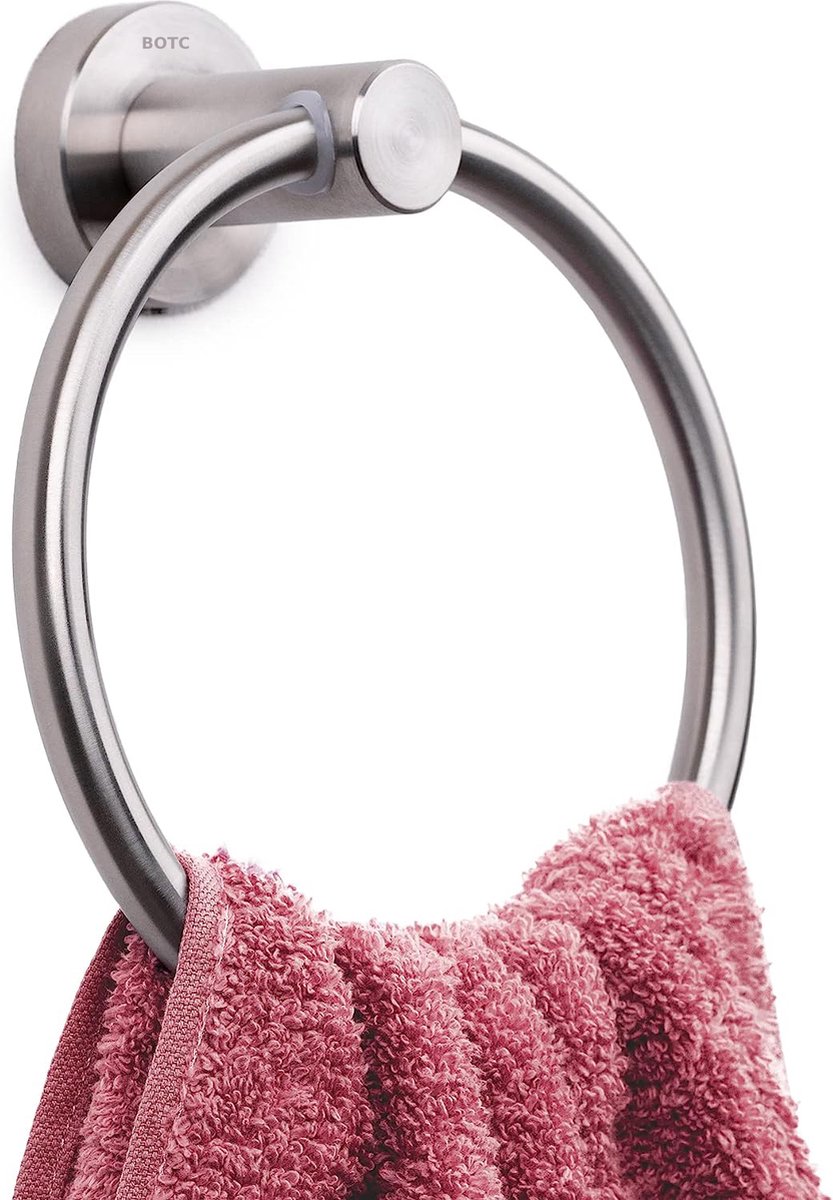 BOTC Handdoekring - Ø 16.5 cm - Handdoekring - Handdoekrek - Badkamer Accessoires