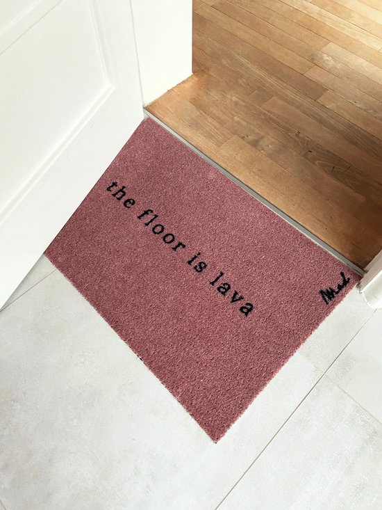 Mad About Mats - Abby - paillasson - le sol est en lave - paillasson/grattoir - lavable - 50x75cm