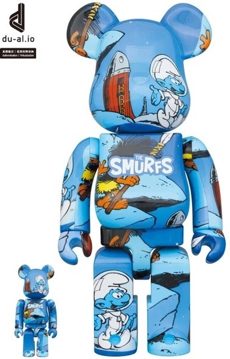 MEDICOM TOY - BE@RBRICK Smurfs Astrosmurf 100％ 400％ 767x1200.jpg