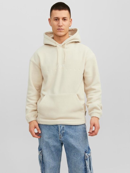 Jack & Jones Jack&Jones l Silverlake Fleece Hood Moonbean BEIGE L