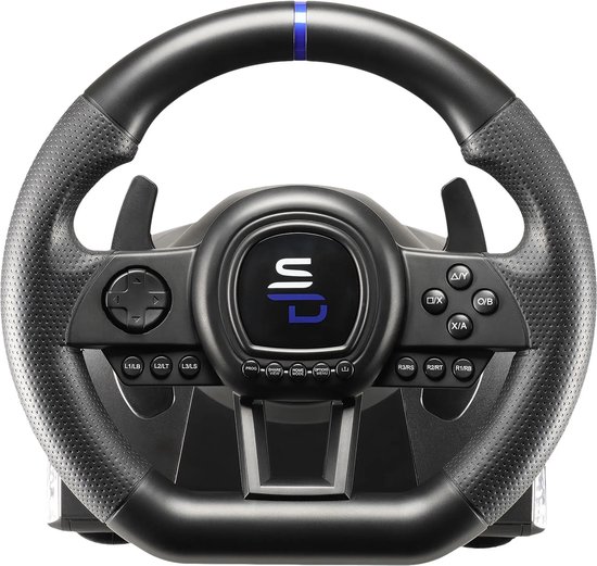 Subsonic Superdrive SV650 Racing Wheel – Stuur met Pedalen & Paddles – 270° Draaibereik – Voor PS4, Xbox, Switch & PC (Niet PS5 Compatibel)