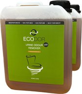 Ecodor UF2000 - Urinegeur verwijderaar - 2x 2500ml - 1 op 5 Concentraat - Vegan - Ecologisch - Ongeparfumeerd