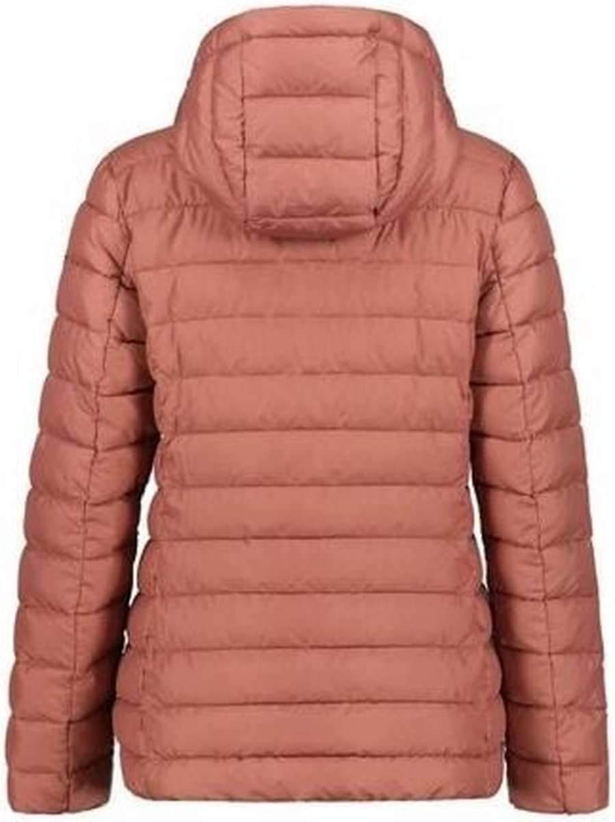 The North Face Donsjack met capuchon, model 'NEVER STOP DOWN' in zwart