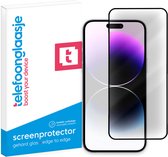 Telefoonglaasje Screenprotectors - Geschikt voor iPhone 15 Pro - Volledig Dekkend - Gehard Glas Screenprotector - Geschikt voor iPhone 15 Pro - Anti Glare - Beschermglas
