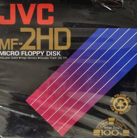 JVC MF-2HD Diskettes 3,5 inch, 10 stuks