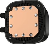 DeepCool LE720 - Vloeistofkoelsysteem processor - afmeting radiator: 360 mm - (voor Intel LGA 1700, 1200, 115x - AMD AM5, AM4) - 3x 120 mm PMW RGB Fans - aluminium - 4-pins PMW - zwart