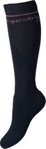 Horka - Chaussettes Equestrian Pro - Blauw - Rose - S (31-34)