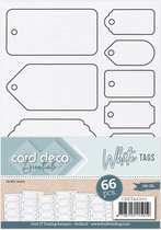 Card Deco Essentials - Tags - White