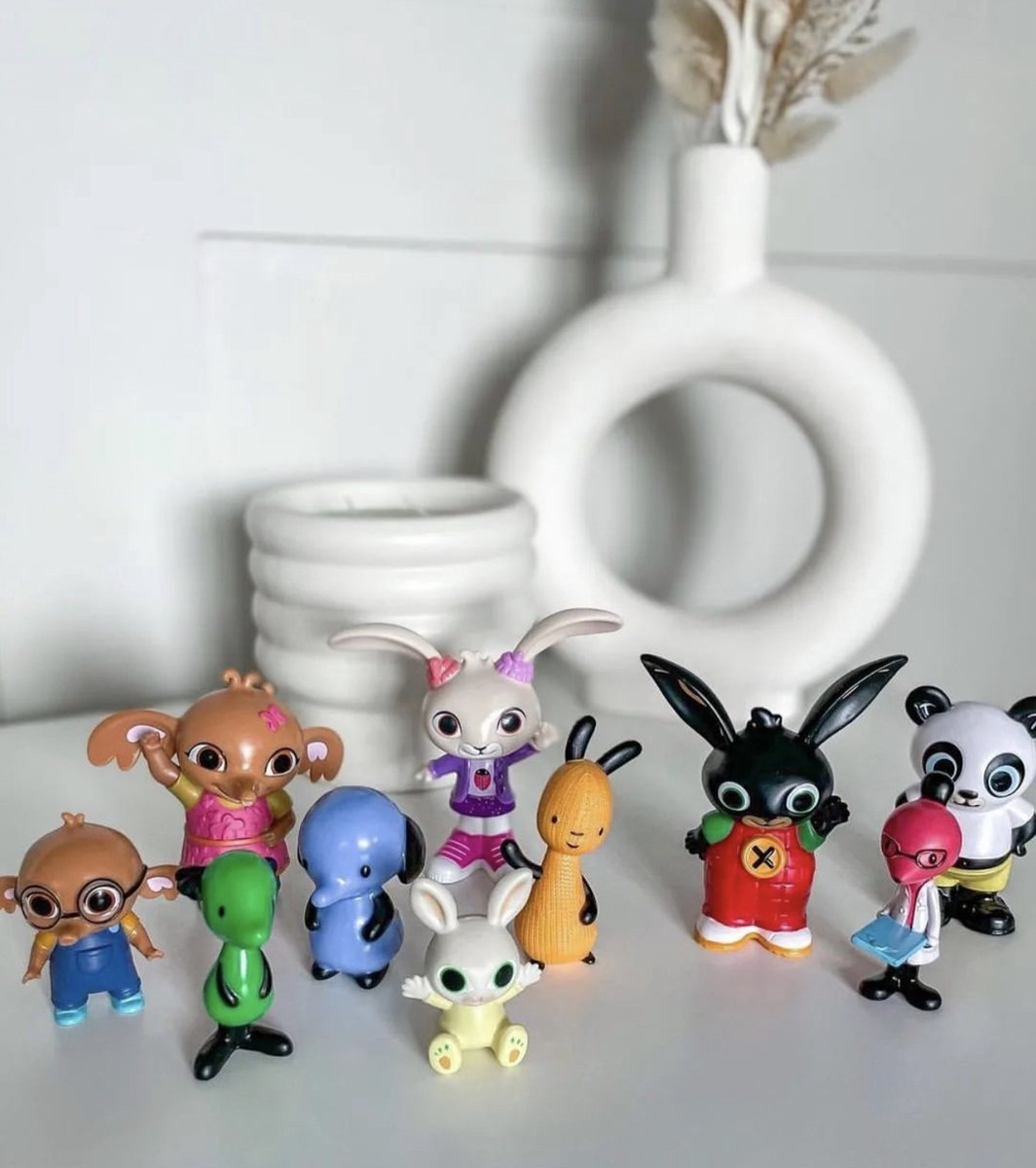 BING - Bing & Vrienden 10 Speelfiguren - Speelfigurenset — afbeelding 7