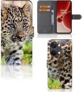 GSM Hoesje OnePlus Nord 3 Beschermhoesje met foto Baby Luipaard