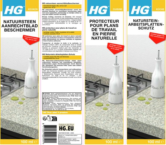 HG natuursteen aanrechtbladbeschermer 100ml