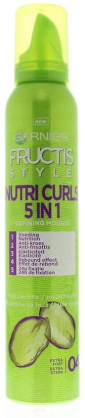 Garnier - Fructis Style Mousse Hydra Curls Extra Strong 04 - 6 x 200ml - Voordeelverpakking