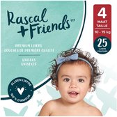 Rascal+Friends Baby Luiers maat 4, 10-15 kg (25 stuks)