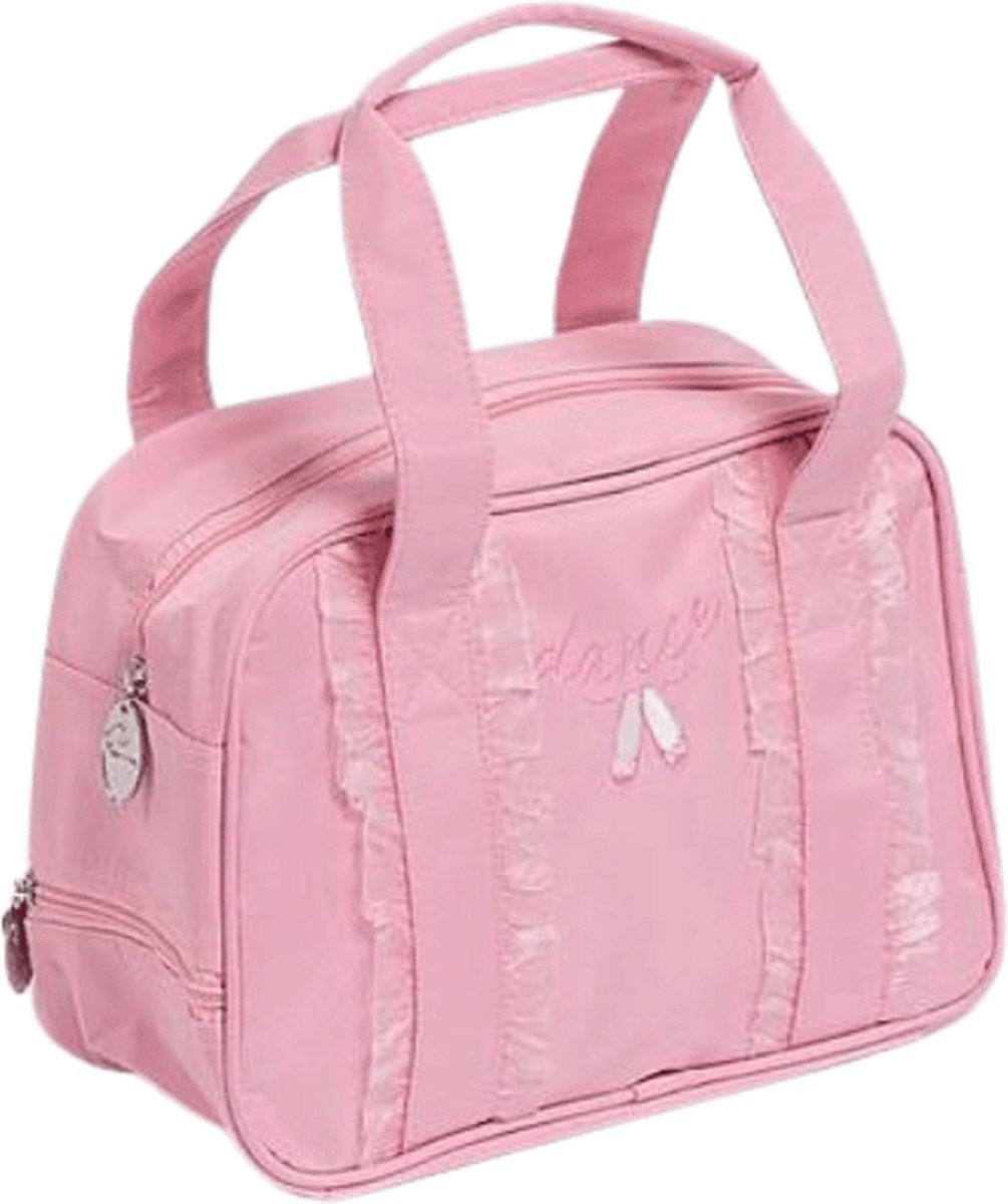 Dancer Dancewear® Ballet tas met rushes | Danstas | Tasje voor ballet | Voor kinderen | Roze