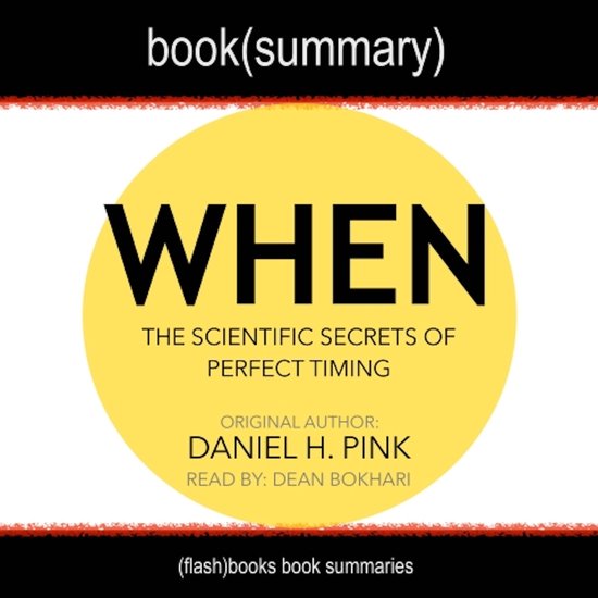 Foto: When by daniel pink book summary