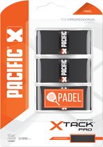 Pacific X Tack Pro Perfo Padel - Padelgrip - Surgrip - 0.55mm - Zwart