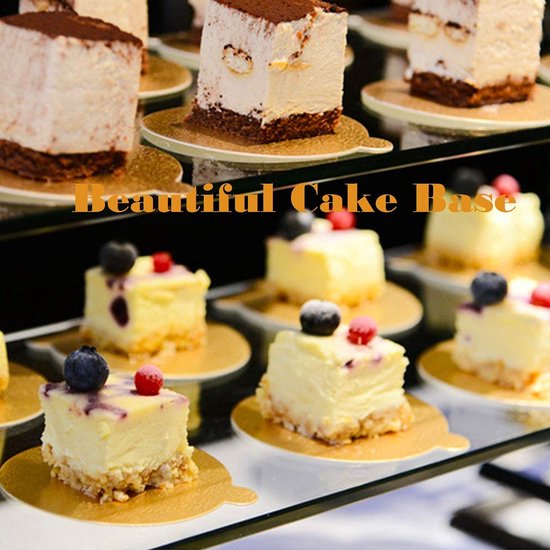 Meibum-Carton à gâteau en mousse doré ou argenté, 100 pièces/ensemble,  plateau à dessert, affichage spectaculaire, kit d'outils de décoration