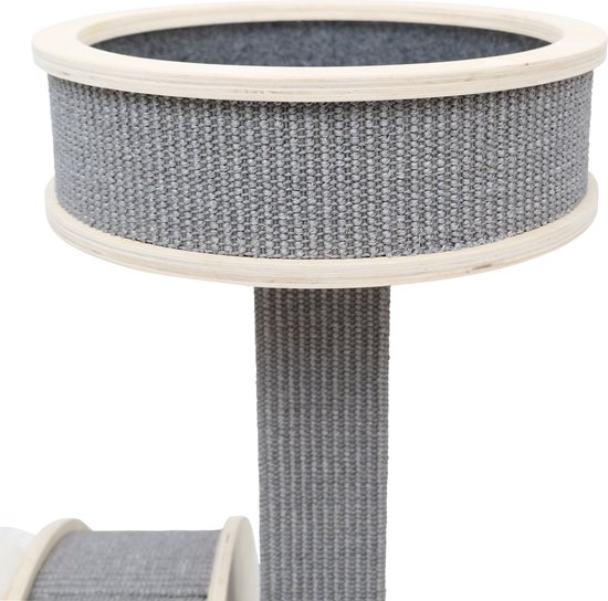 Poteau à gratter stable 4animalz avec roue en bois