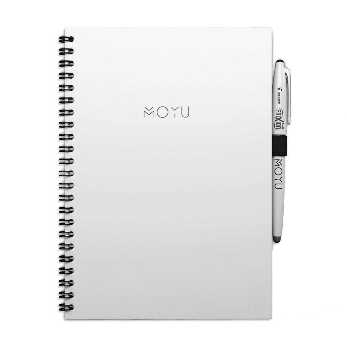 MOYU - Plain White Notebook - Uitwisbaar Notitieboek A5 Hardcover