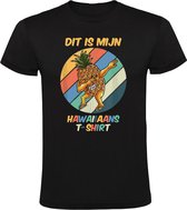 Dit is mijn Hawaiishirt Heren T-shirt - feest - fruit - ananas - dansen - vakantie - zomer - strand - eiland - hawaii - hawaiiaans - amerika - dab - humor - grappig