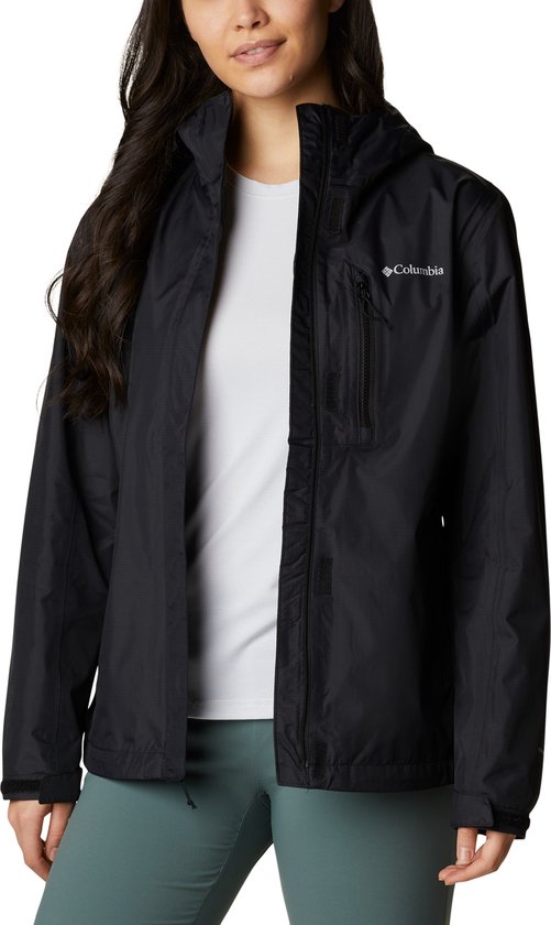 Columbia Pouring Adventure™ II Jacket Regenjas - Jas voor Dames - Waterdichte Jas - Zwart - Maat XS