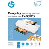 HP 9154 Everyday Laminating Foils A4 Big pack - Housses de laminage pour plastification à chaud - Transparent - 80 microns - 100 pièces