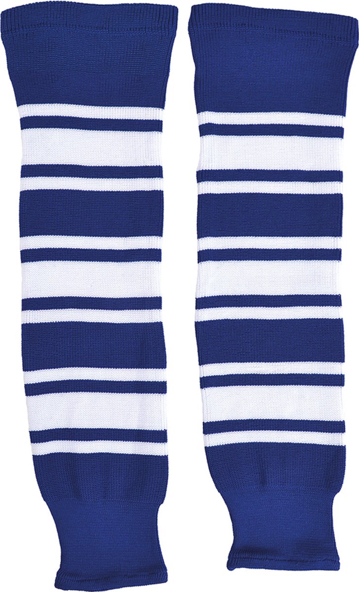 IJshockey sokken Junior Toronto Maple Leaf blauw/wit