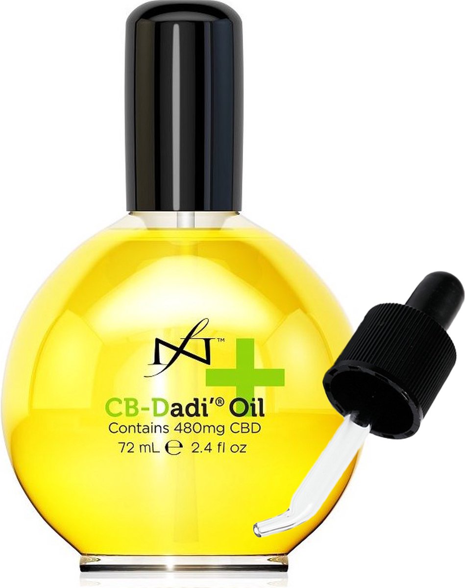 Famous Names CB-DADI’ OIL - Verzorgende Olie met CBD - 72ML - Inclusief Pipet