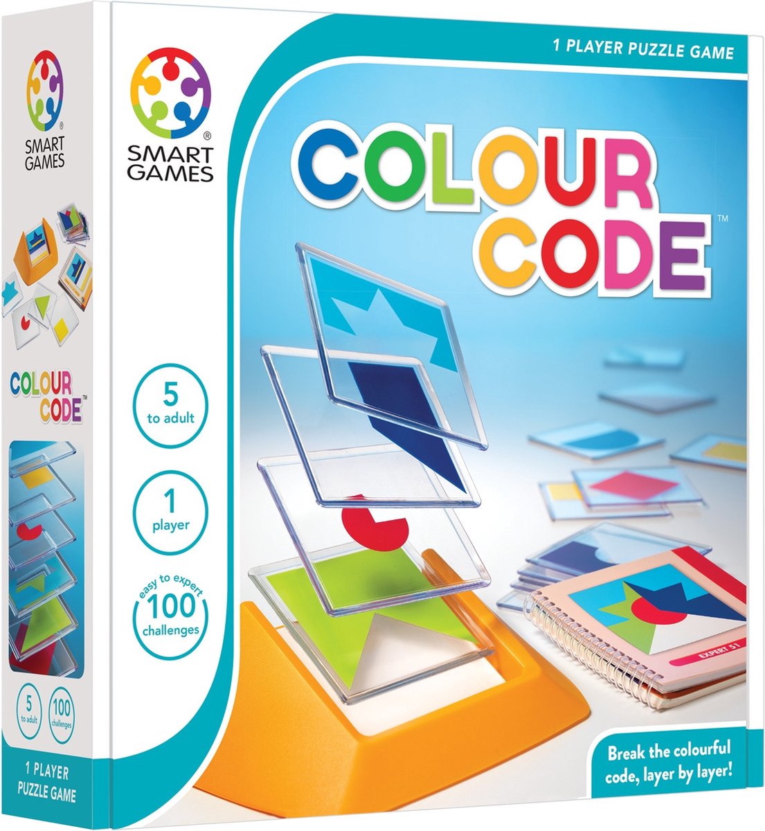 SmartGames - Colour Code - Educatief spel - Vormen en Kleuren