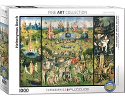 Jheronimus Bosch - De tuin der lusten (1000 stukjes, kunst puzzel)