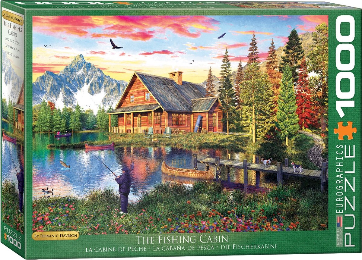 Eurographics puzzel The Fishing Cabin - Dominic Davison - 1000 stukjes