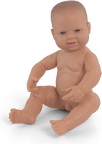 Miniland - Baby jongenspop - 40 cm - Voor kinderen vanaf 1 jaar