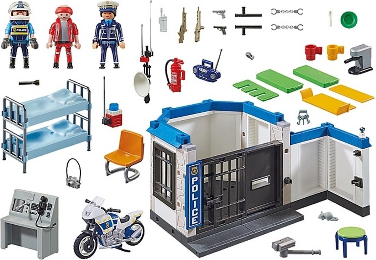 PLAYMOBIL City Action Politie: ontsnapping uit de gevangenis - 70568 — afbeelding 12