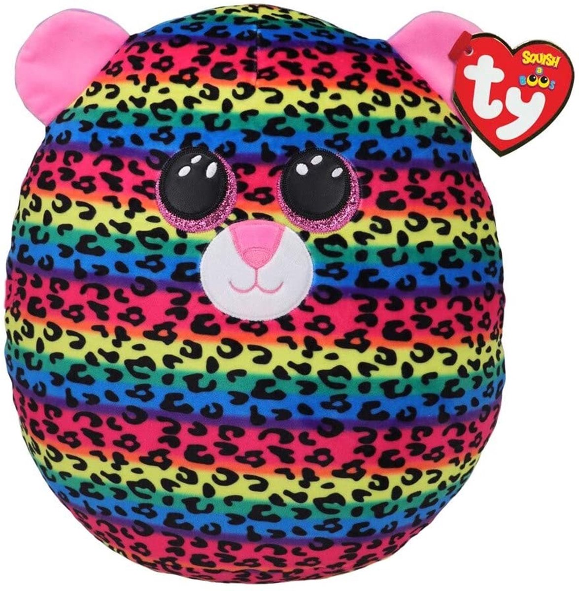 TY Squish A Boos Cuddle Coussin Leopard Dot 31 cm
