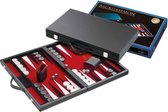 Backgammon Koffer Medium Standaard (Rood)