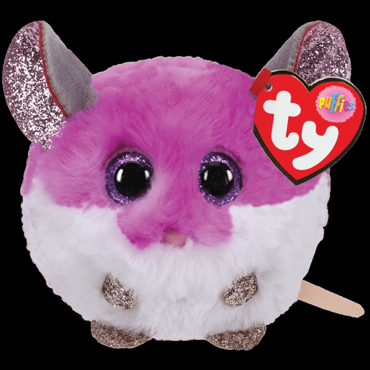 Ty - Knuffel - Teeny Puffies - Colby Mouse - 10cm - Ty
