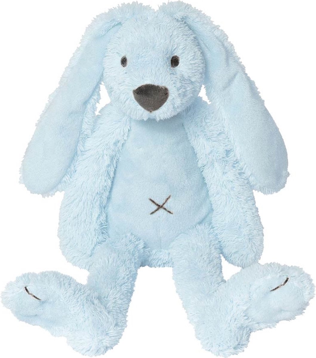 Happy Horse Konijn Richie Knuffel 28cm - Blauw - Baby knuffel — afbeelding 5