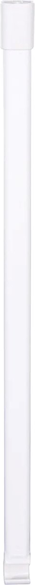 Aquavive plafondsteun - 60 cm - Voor ovale douchestang - Wit