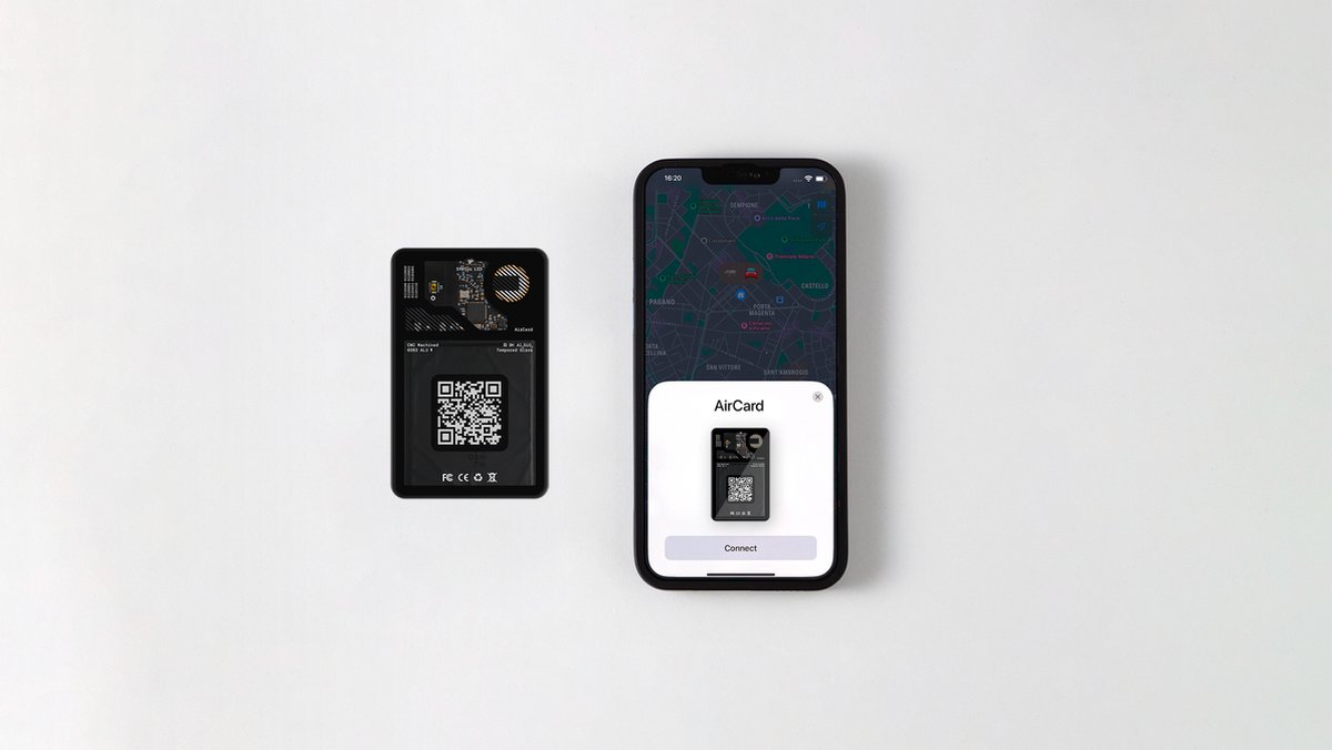 Rolling Square AirCard™ - Bluetooth tracker voor je portemonnee