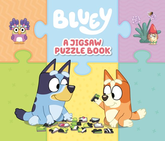 Bluey- Bluey: A Jigsaw Puzzle Book