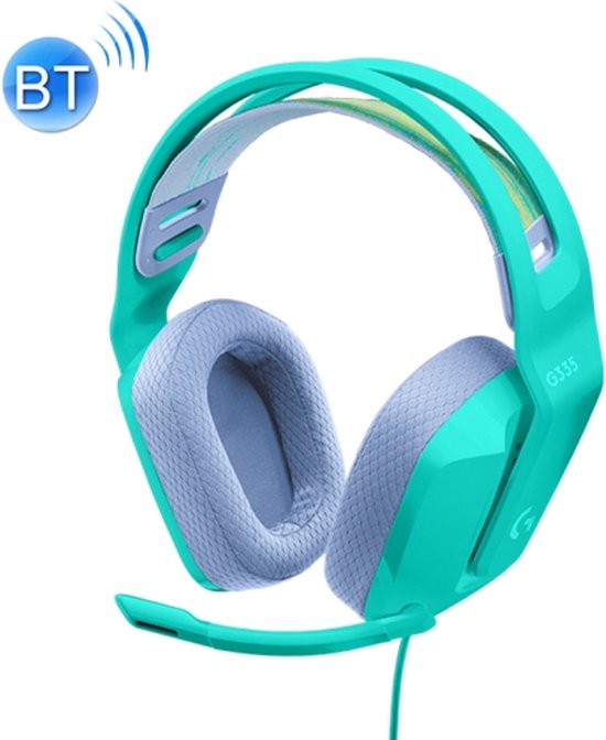 Meetbaar professioneel leren Logitech G335 Opvouwbare bekabelde gaming headset met microfoon (groen) |  bol