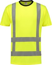 Tricorp T-shirt RWS Birdseye 103005 Fluor Geel - Maat XXL