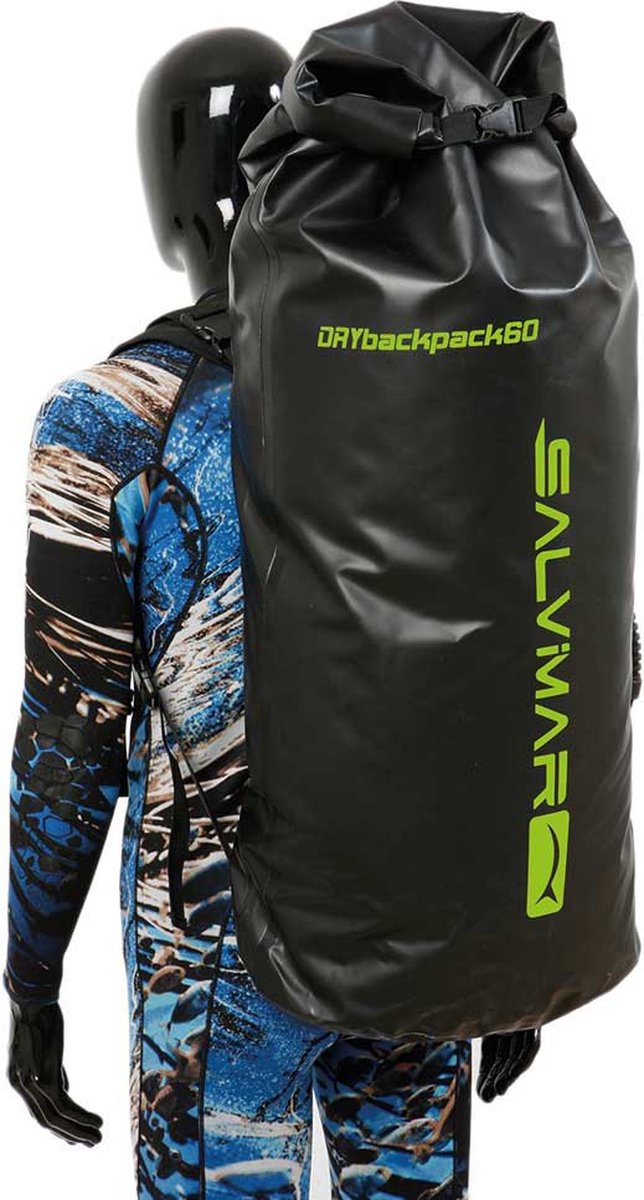 Salvimar 60/80l Droge Zak Zwart