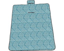 Picknick Picknickkleed waterdicht - Blauw - picknickdeken - 150 x 130cm picknickkleed buiten - Babygym mat