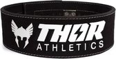 Thor Athletics Lifting Belt - Powerlift Riem - Fast Clip Sluiting - Lever Belt - Krachttraining Accessoires - Zwart - Maat (XXL)