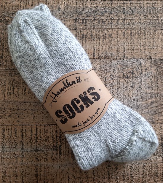 Noorse Sokken - Handgebreide Sokken - Warme Winter Sokken - Handknit Socks - Superwash