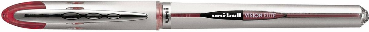 Liquid ink ballpoint pen Uni-Ball Vision Elite UB-200 Rood 12 Stuks
