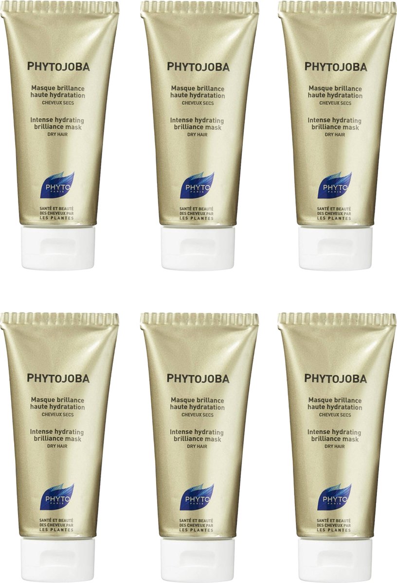 Phyto Paris Phytojoba Intense hydrating brilliance mask Dry Hair 50ml x 6