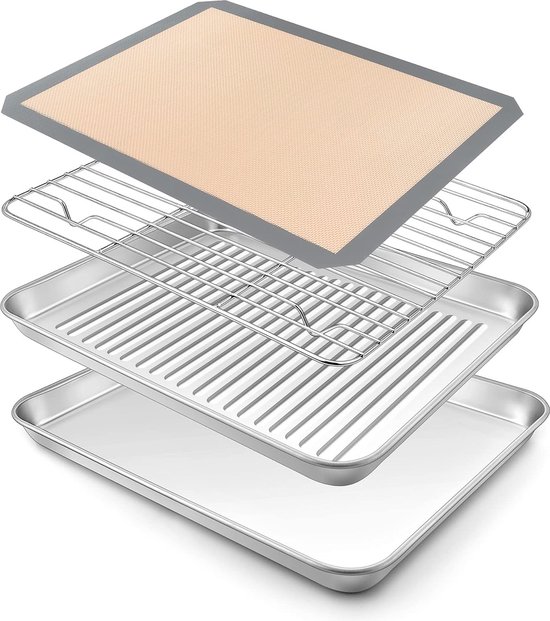 Grille rectangulaire en Acier pour la Cuisson